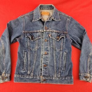 Vtg 90s Levi's 36R Denim Jean Jacket